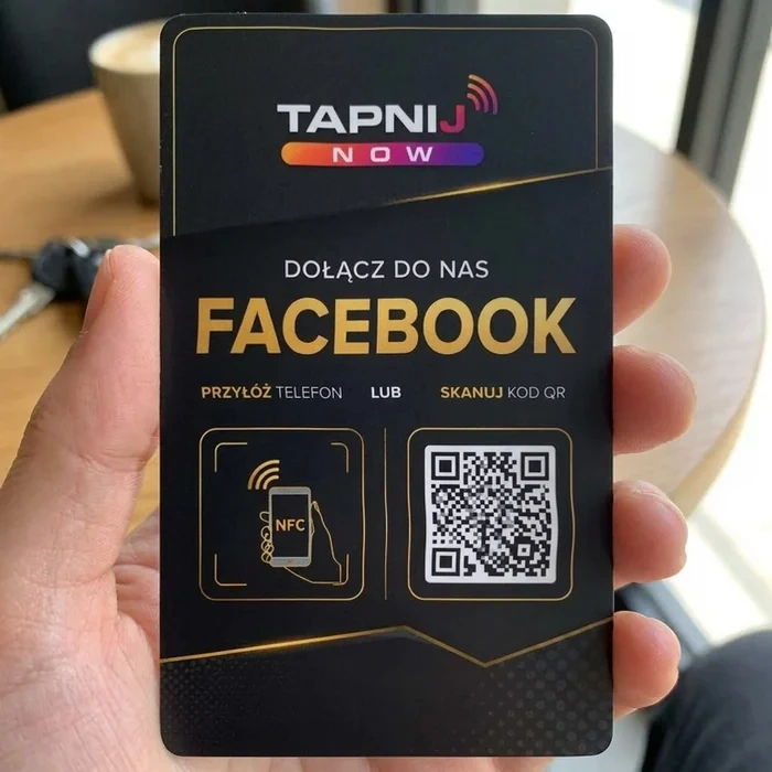 TAPNIJ NOW CARD — karta NFC i QR