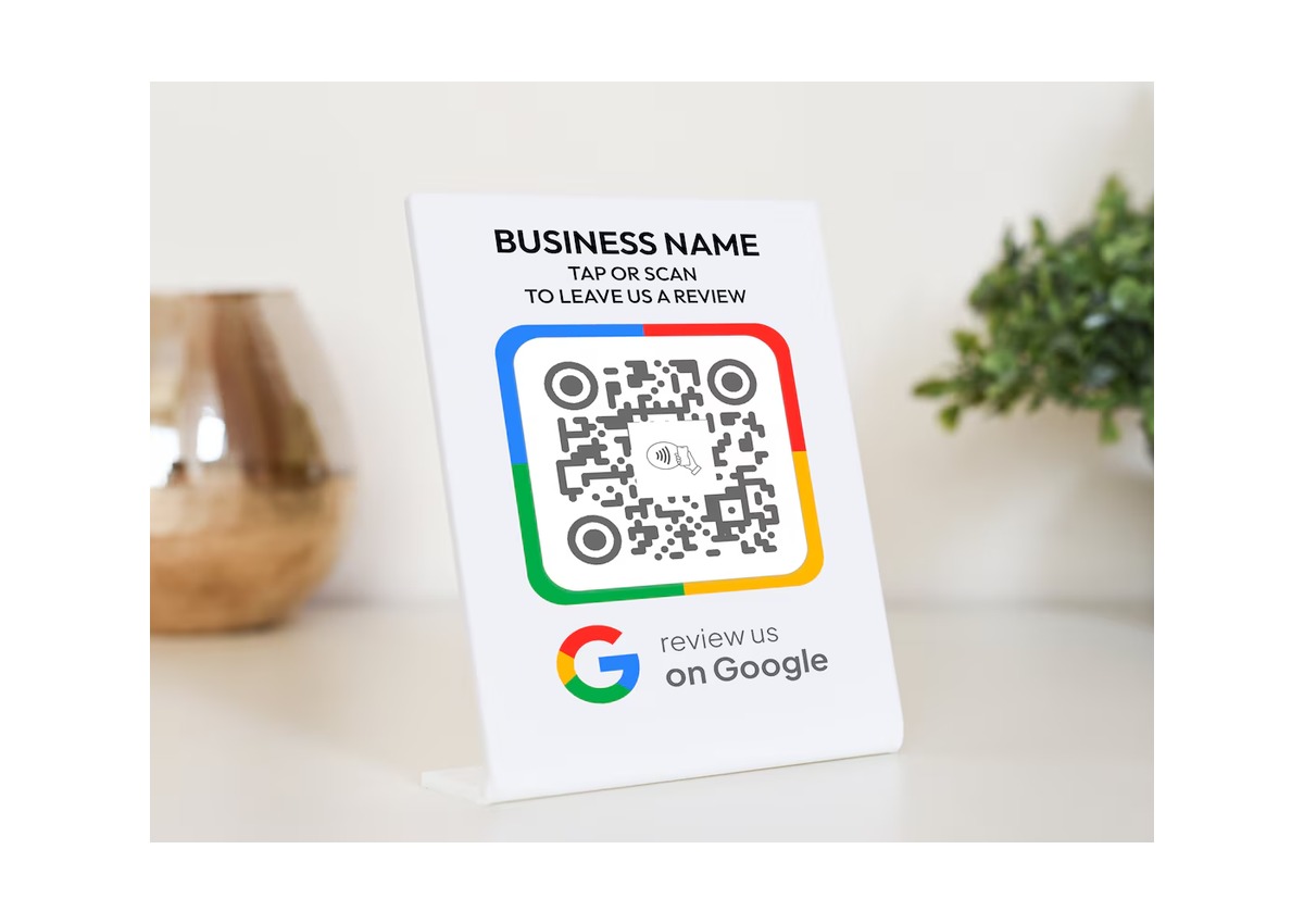 TAPNIJ STAND — stojak NFC i QR